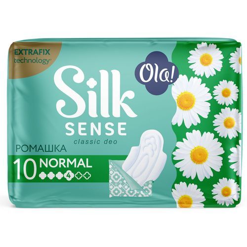фото упаковки Ola! Silk sense Прокладки classic deo normal ромашка