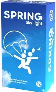 фото упаковки Spring Sky Light презервативы ультратонкие