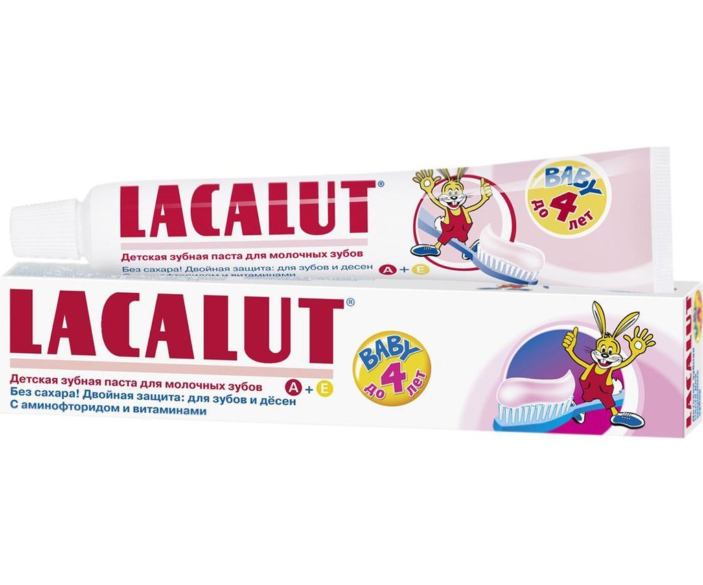 фото упаковки Lacalut Baby Зубная паста до 4х лет