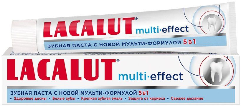 фото упаковки Lacalut Multi-effect 5в1 Зубная паста