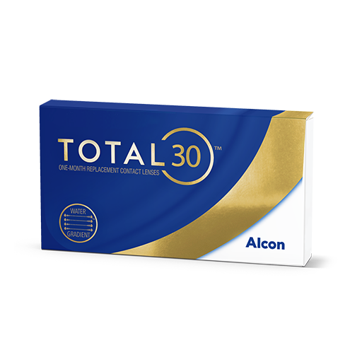 Alcon Total 30 Линзы контактные ежемесячной замены, -7.75, 8.4, 3 шт.
