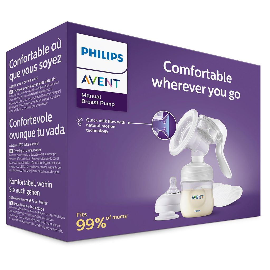 фото упаковки Молокоотсос ручной Philips AVENT Comfort