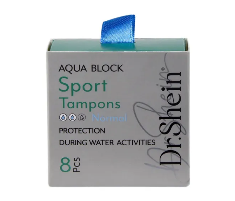 фото упаковки Dr.Shein Тампоны спортивные Aqua Block