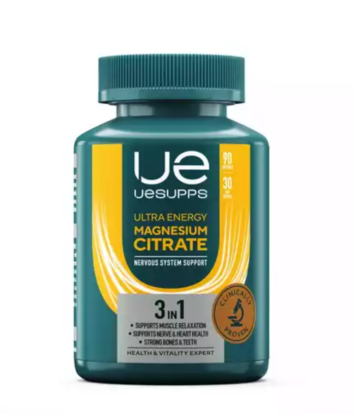 UESUPPS Ultra Energy Магния Цитрат, капсулы, 90 шт.