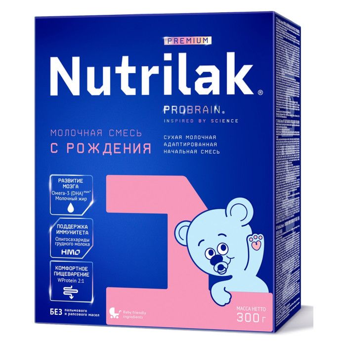 фото упаковки Nutrilak Premium 1 Смесь молочная адаптированная с рождения