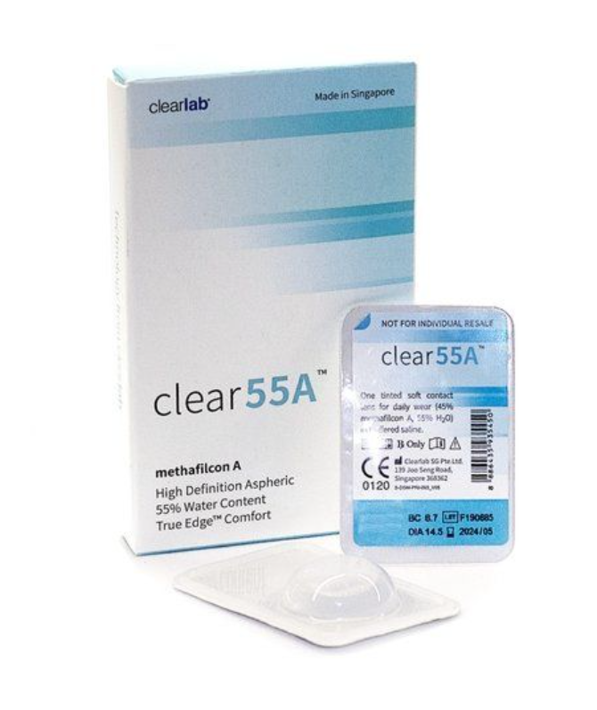 ClearLab Clear 55A Линзы контактные, -2.75, 8.7, 6 шт.