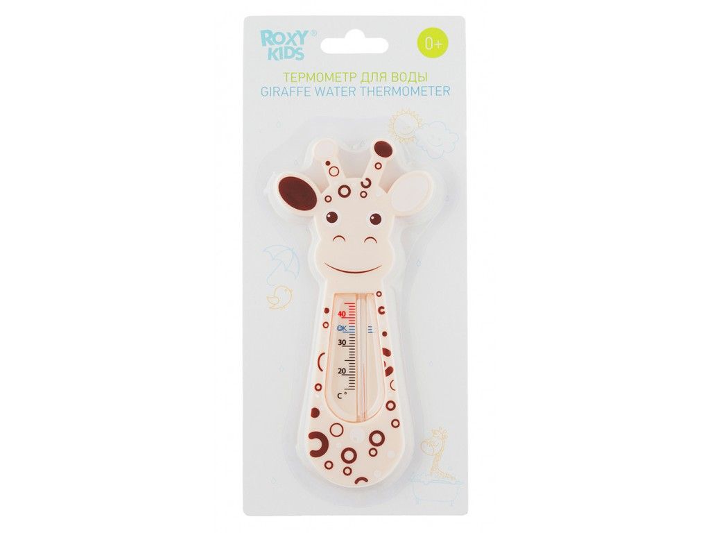 фото упаковки Roxy-kids Термометр для ванны Жираф