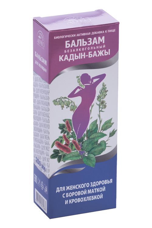 фото упаковки Кадын-Бажы Бальзам для женского здоровья