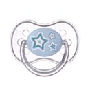 Canpol Newborn baby Пустышка круглая силиконовая 0-6 м, арт. 22/562, в ассортименте, 1 шт.