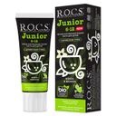 ROCS Junior Паста зубная детская черная Кокос и ваниль, без фтора, паста зубная, 6-12 лет, 74 г, 1 шт.