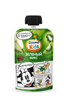 Фрутоняня Пюре Зеленый микс