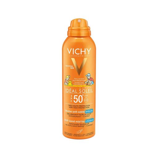 Vichy Capital Ideal Soleil Спрей-вуаль детский анти-песок SPF50+, спрей, 200 мл, 1 шт.