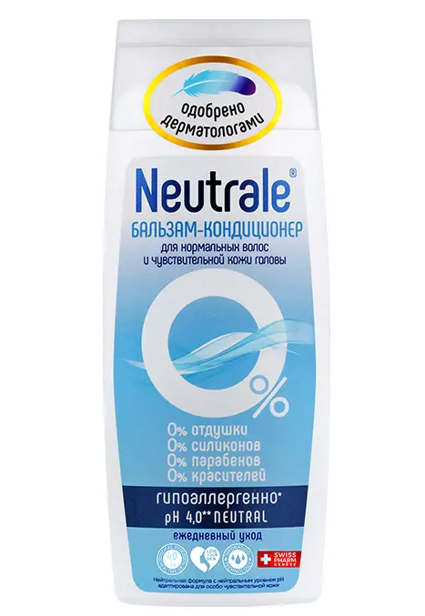 Neutrale Бальзам-кондиционер, бальзам-кондиционер, для нормальных волос и чувствительной кожи головы, 250 мл, 1 шт.