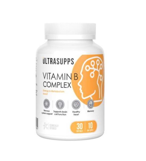 Ultrasupps Витамин B комплекс, капсулы мягкие, 30 шт.