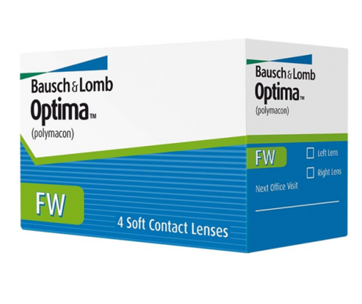 Bausch&Lomb Optima FW Контактные линзы плановой замены, BC=8,7 d=14,0, D(-3.25), стерильно, 4 шт.