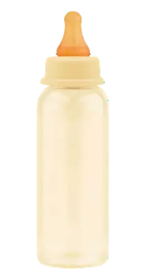 Lubby Бутылочка для кормления с латексной молочной соской, для детей с рождения, бутылочка для кормления, 250 мл, 1 шт.