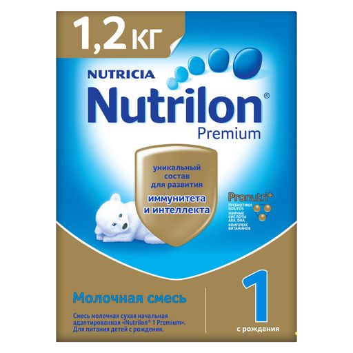 Nutrilon 1 Premium, смесь молочная сухая, 1200 г, 1 шт.