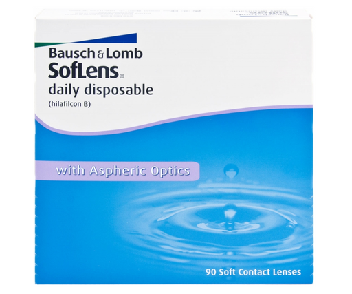 Bausch&Lomb SofLens Daily Disposable Контактные линзы однодневные, BC=8.6 d=14.2, D(-3.25), 90 шт.