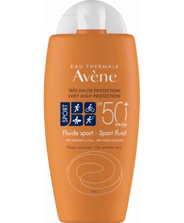 Avene Солнцезащитный флюид спорт SPF50+, 100 мл, 1 шт.
