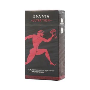 Sparta Презервативы ультратонкие, презервативы, 12 шт.