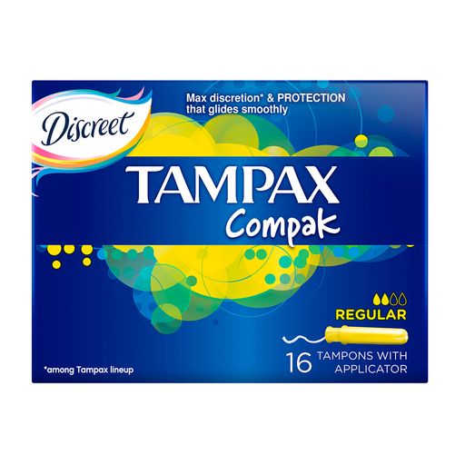 Tampax Compak regular тампоны с аппликатором, 16 шт.