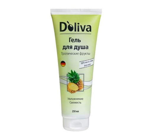 Doliva Гель для душа, гель для душа, тропические фрукты, 250 мл, 1 шт.