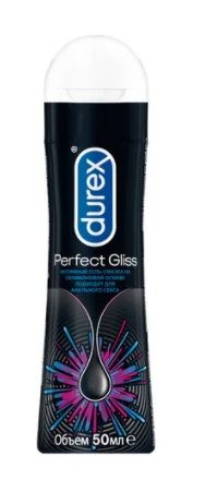 Durex Perfect Gliss гель-смазка, гель, 50 мл, 1 шт.