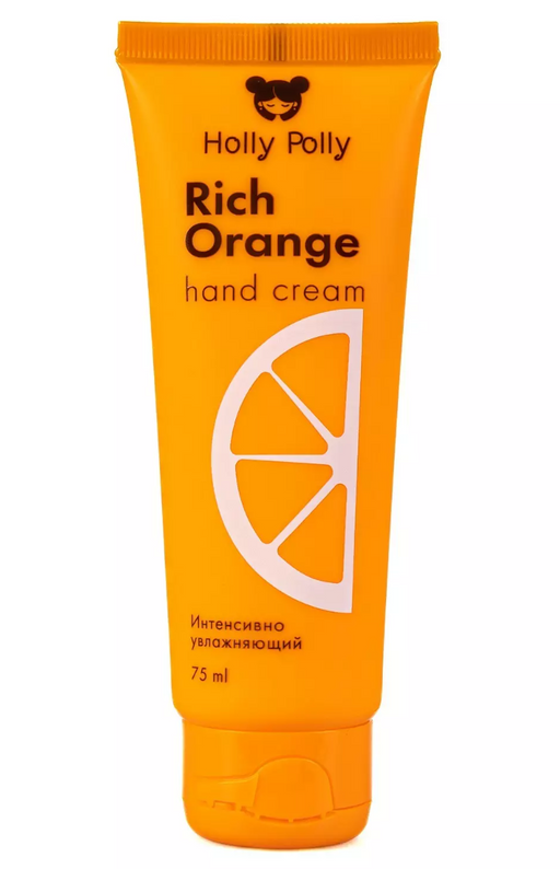 Holly Polly Увлажняющий крем для рук Rich Orange, крем, 75 мл, 1 шт.