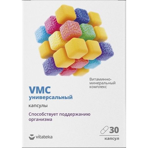 Vitateka Витаминно-минеральный комплекс универсальный VMC, капсулы, 30 шт.