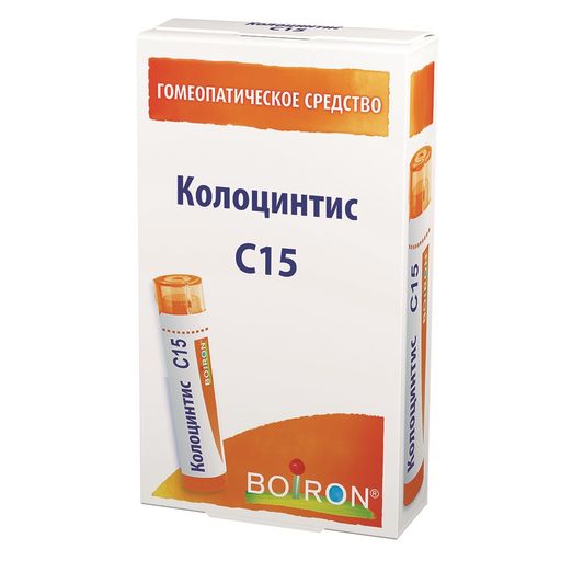 Колоцинтис С15, гранулы гомеопатические, 4 г, 1 шт.